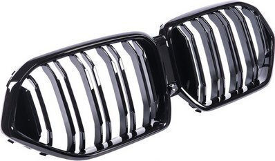 Mtuning Sport Grille Double Slats Gloss Black BMW X6 G06 F96 2019-present 13842087 4099654026623