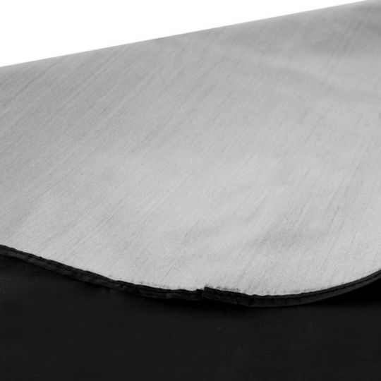 Pelerină de Tuns și Coafat Idealstore Impermeabilă Reglabilă Ușor de Curățat Cu Legături 144x100 Cm Neagră