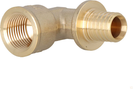 KAN-therm Γωνία Σωλήνα Ορειχάλκινη Θηλυκό 20mm 2509069006