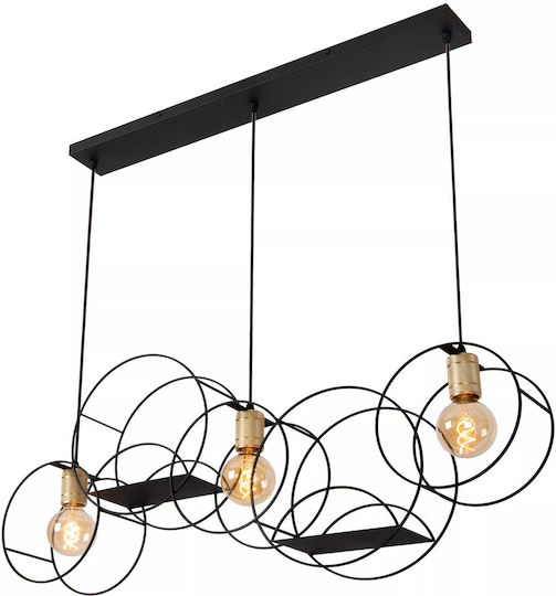 Lucide Lightning Hängelampe Schwarz