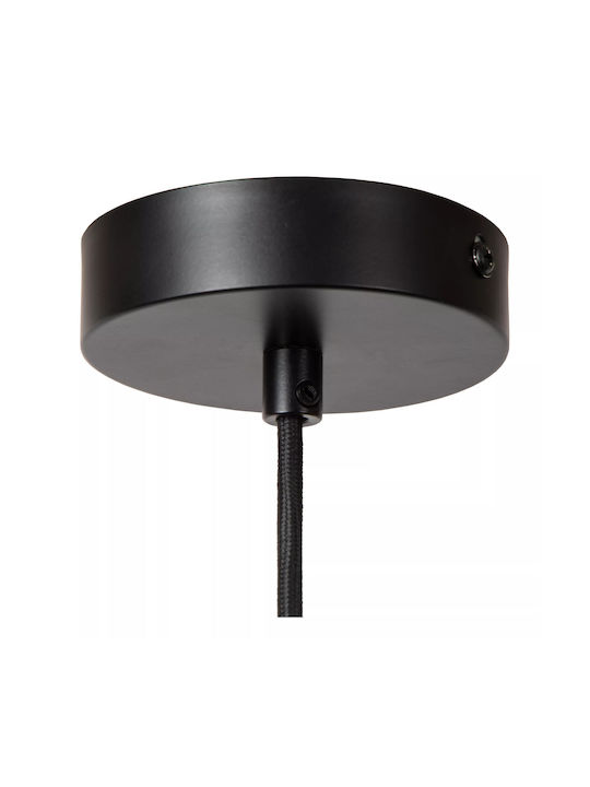 Lucide Lightning Pendant Light Pink with Socket E27