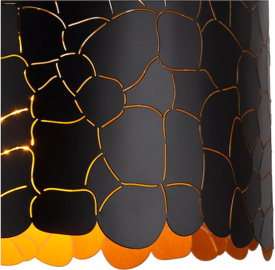 Lucide Lightning Κρεμαστό Φωτιστικό Μαύρο με Ντουί E27 40x40x155εκ.