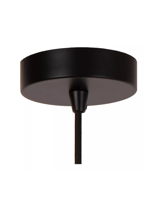 Lucide Lightning Pendant Light Black with Socket E27 40x40x155cm
