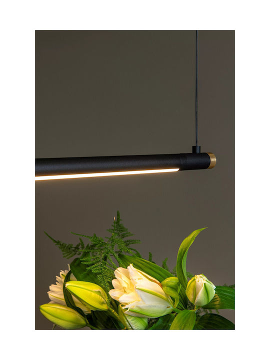 Lucide Lightning Marnik Κρεμαστό Φωτιστικό Μαύρο LED με Ρυθμιζόμενο Λευκό Φως