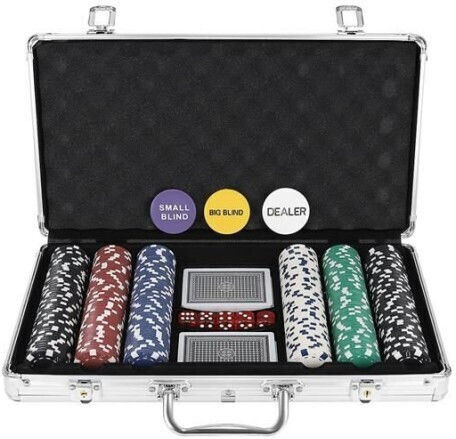 Σετ 300 Μάρκες Poker σε Βαλίτσα