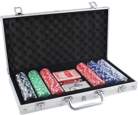 Set 300 Fise de Poker in Valiza
