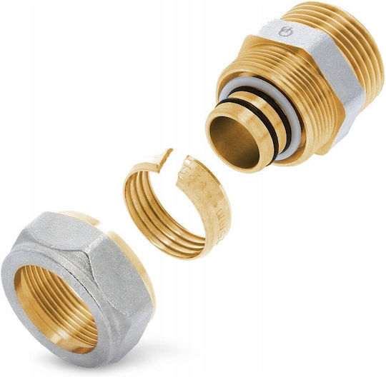 Diamond Irrigation Connector Silver