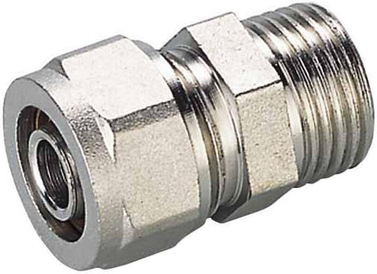 Diamond Irrigation Connector Silver