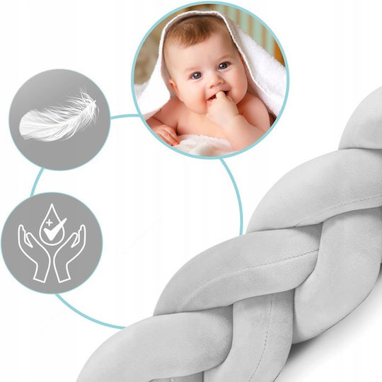 Crib Bumpers Classic Inside Gray 300cm