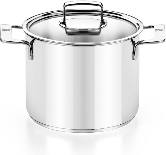 Bra Signature Βαθιά Ανοξείδωτη Κατσαρόλα 8.5lt / 24cm