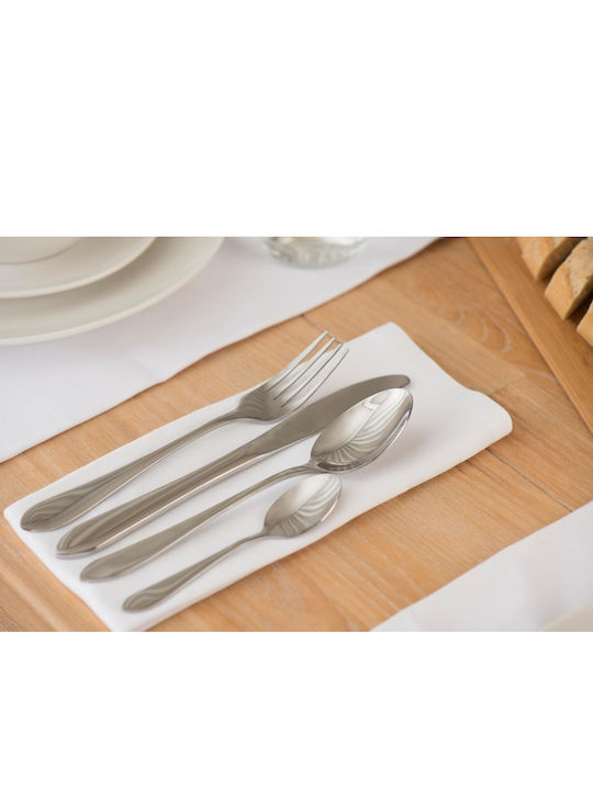 Alpina Appliances Besteckset Edelstahl Silber 16Stück