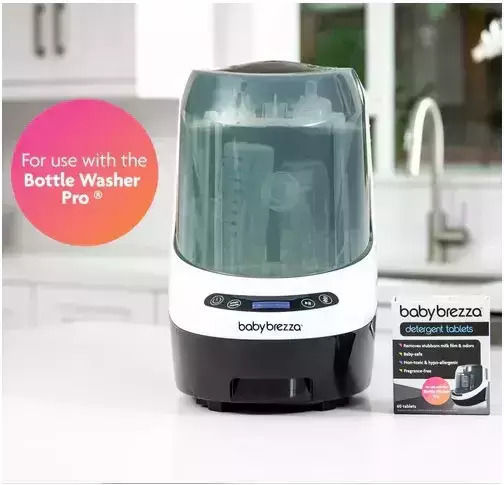 Baby Brezza Detergent Tablets Bottle Washer Pro 120 Tablets