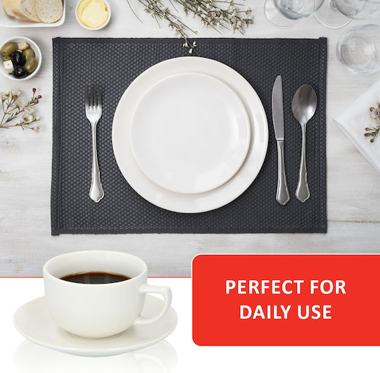 Alpina Appliances Alb Porțelan Set de Vase 40buc