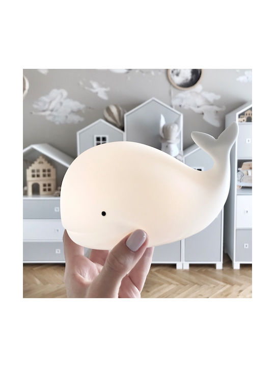 Rabbit & Friends Kids Decorative Lamp White 3εκ.