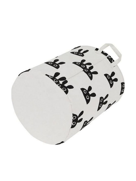 Детска кошница за играчки Черен 43x37см 1бр