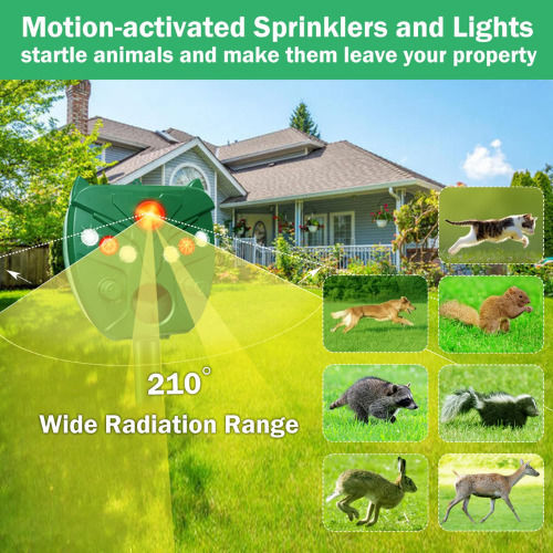 Ultrasonic Repellent Device Rodents / Cats Solar