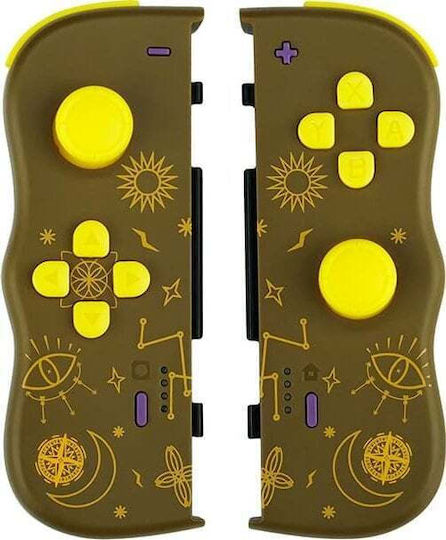Steelplay Twin Pads Ενσύρματο Gamepad για Switch Κίτρινο