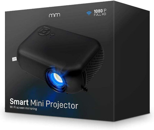 Mikamax 05148 Mini Projector LCD LED Lamp with Built-in Speakers