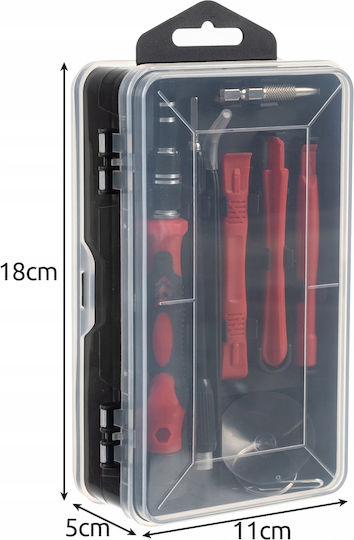 Precision Screwdriver Set Idealstore 110 In 1 Chromium Vanadium Material Magnetizer Suction Cup Tweezers Double-sided Case Repairing Electronic Devices Optics Watchmaking