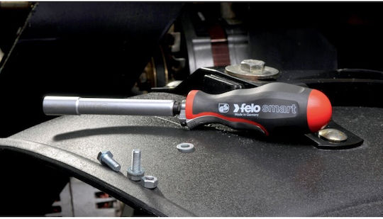 Felo Socket Wrench Set 20 Pieces Red Black