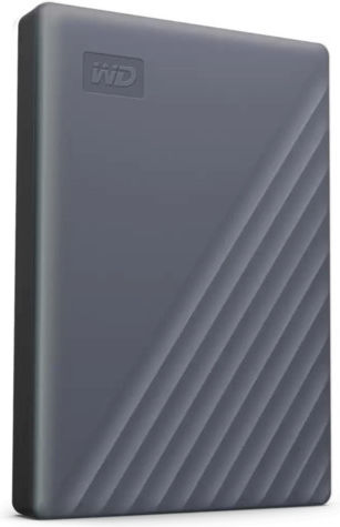 Western Digital My Passport USB-C / USB 3.0 Εξωτερικός HDD 2TB 2.5" Silicon Grey