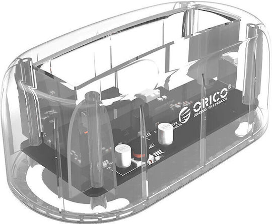 Orico HDD SSD Dock 6139U3 USB 3.0 Transparent