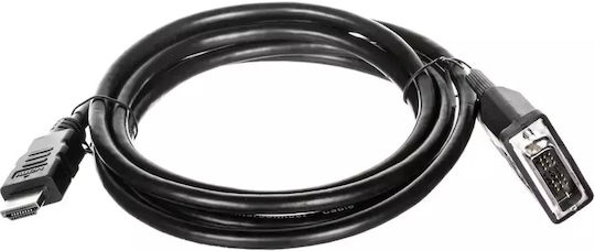 The Sssnake Cable DVI-D male - HDMI male 2m