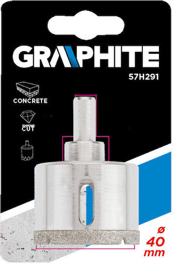Graphite Diamond Hole Saw Diamond drill 40x30mm for Tile