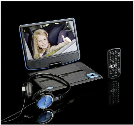 Lenco DVP-910 Portable DVD Player with 9" Display