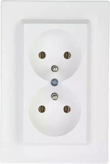 Schneider Electric Power Socket White 1pcs