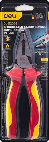 Deli Πένσα Ηλεκτρολόγου Μήκους 152.4mm