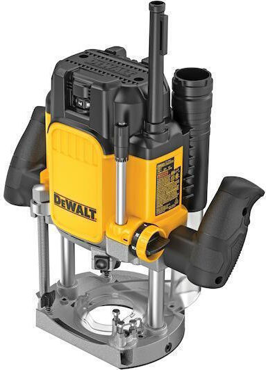 DEWALT DW622KT-QS Κάθετη Φρέζα 1400W με Ρύθμιση Ταχύτητας και με Σύστημα Αναρρόφησης