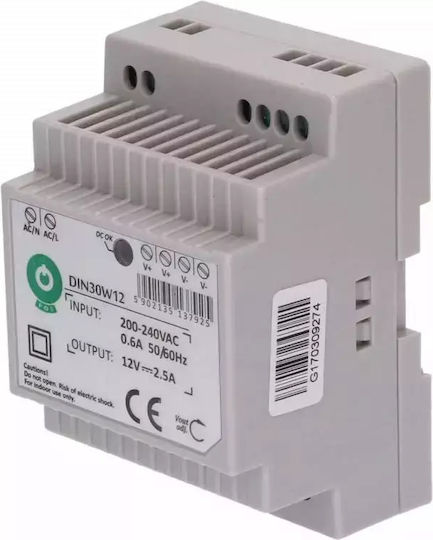 Sursă de alimentare pe șină DIN 12v 30w 2.5a