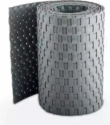 Rattan Art Материал За Ограда На Градина Сив
