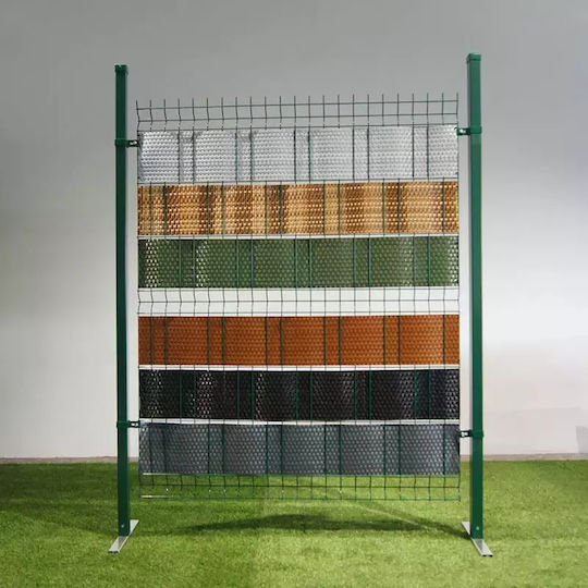 Rattan Art Материал За Ограда На Градина Бял