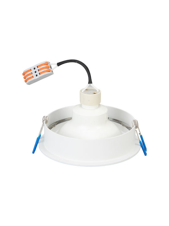 Eko Light Spot Încorporat cu Soclu GU10 Alb 1buc