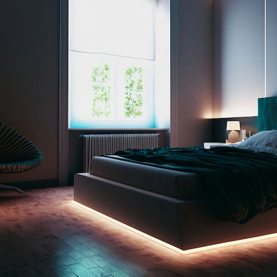 Eko Light Ταινία LED 12V Φυσικό Λευκό Φως 30m Τύπου COB