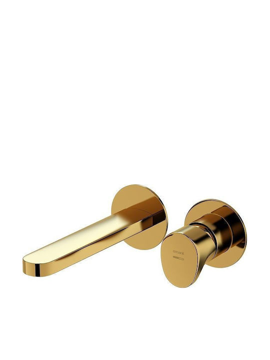 Cersanit Mixing Sink Faucet Gold