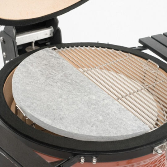 Kamado Joe Non-Stick Baking Plate Double Sided with Ceramic Flat Surface 29.5x59.6x1.9cm