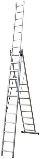 Inox Kiss Тройна Комбинирана Скала Алуминий 3x12