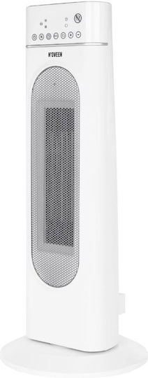 N'Oveen Ceramic Fan Heater Room Floor White 2000W