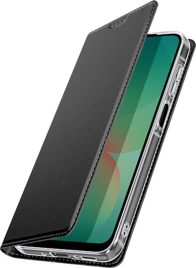 Dux Ducis Case Samsung Galaxy A26 Satin Effect Card Holder Video Holder Black