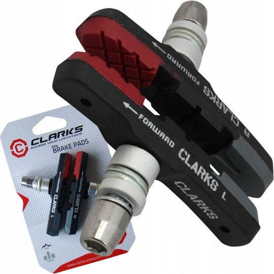 Clarks Τακάκια για V-Brakes Ποδηλάτου CPS301