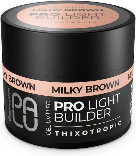 Palu Pro Light Builder Gel Νυχιών Καφέ 45gr
