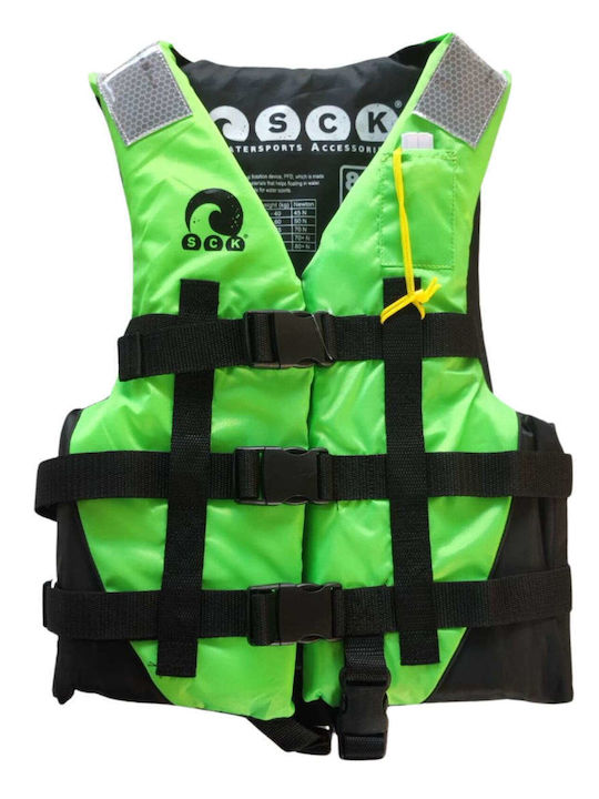 SCK Adults Life Jacket for Water Sports Green