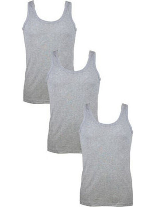 Men's Undershirt Sleeveless in Gray Color