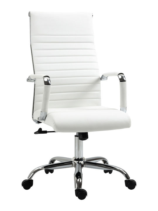 Vinsetto Office Chair with Recline White