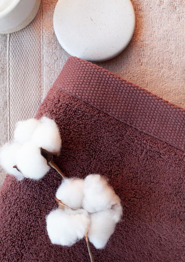 Faro Bath Towel 70x140cm Chestnut Weight 450gr/m²
