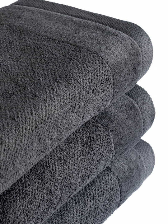 Detexpol Facecloth 50x90cm Gray Weight 550gr/m²