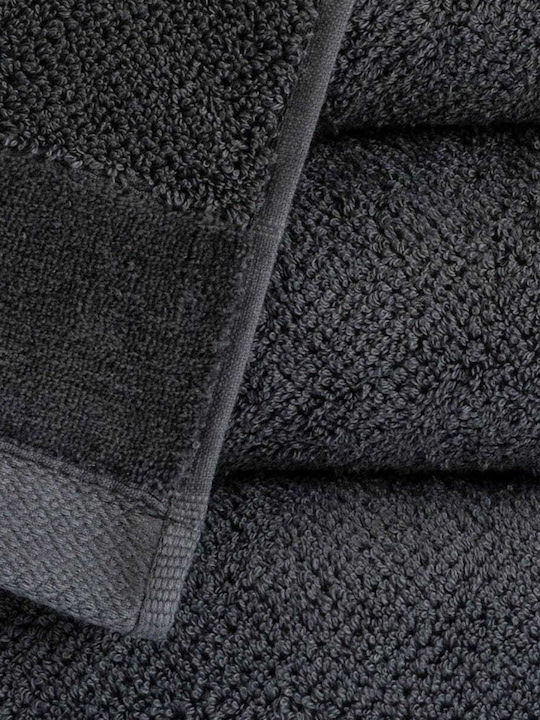 Detexpol Facecloth 50x90cm Gray Weight 550gr/m²